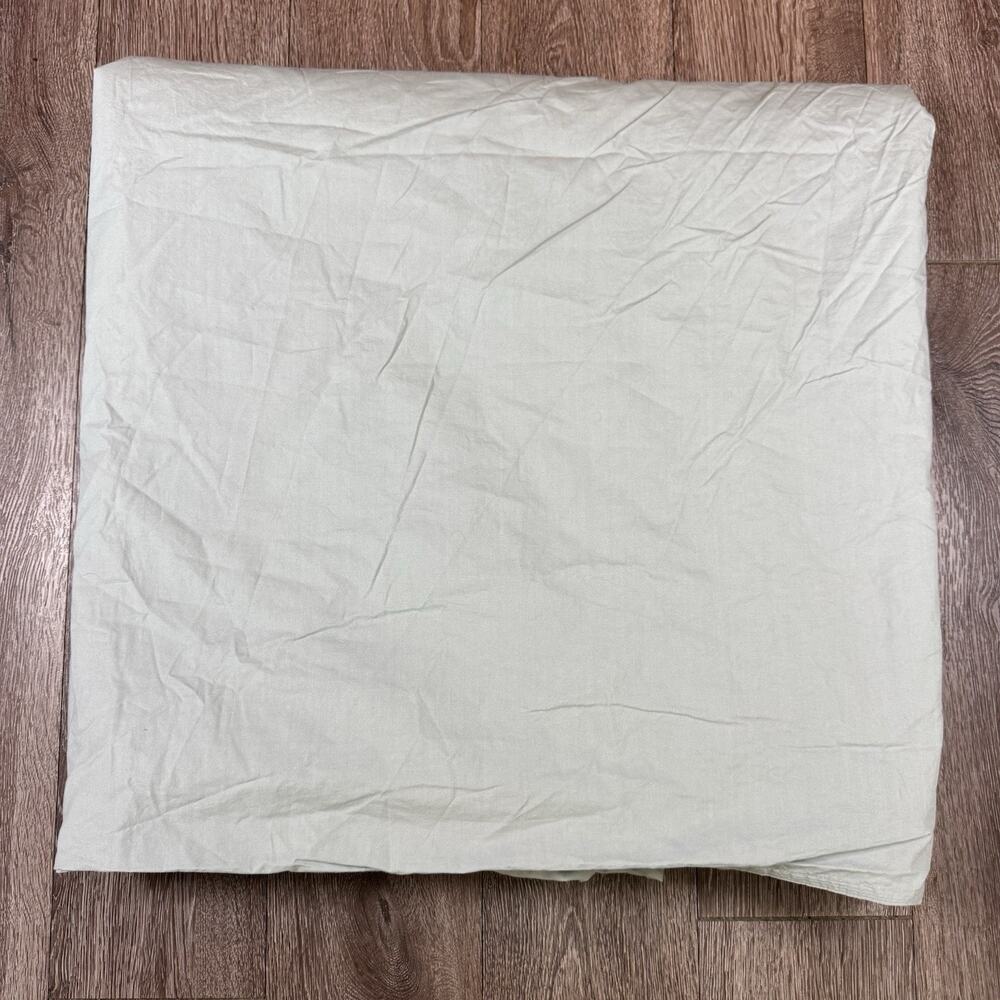 West Elm Luxury Queen Duvet Cover 100% Organic Cotton Size 88”x92”